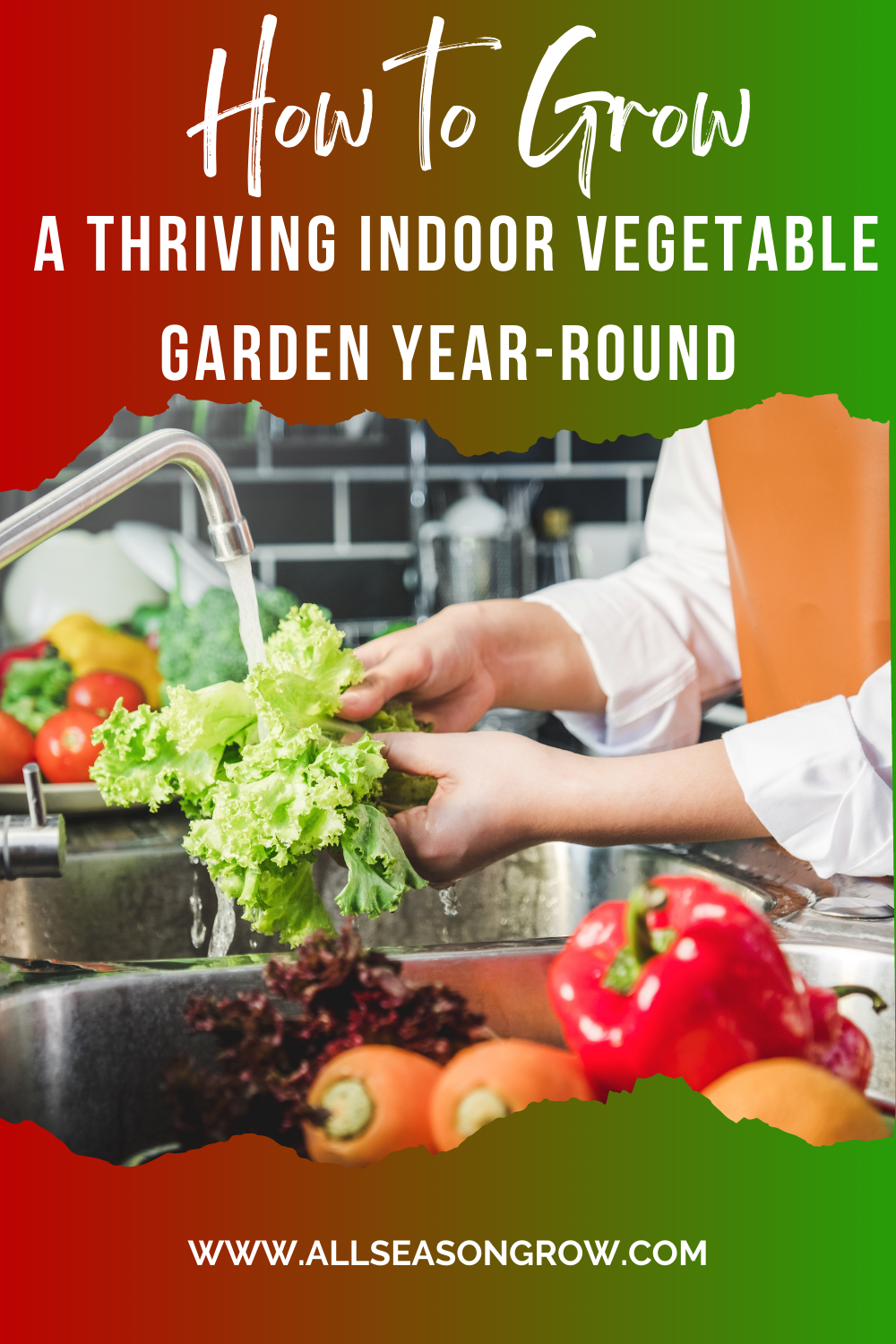 Thriving Indoor Vegetable Garden YearRound All Season Grow