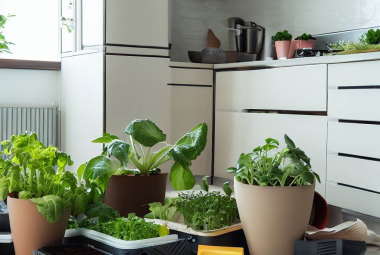 indoor vegetable garden containers